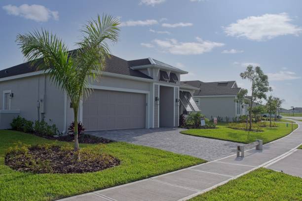 Permeable Paver Driveway in Muttontown, NY